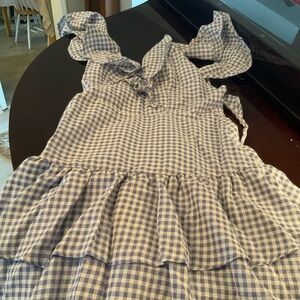 Angel Biba adorable summer dress…..blue and white check